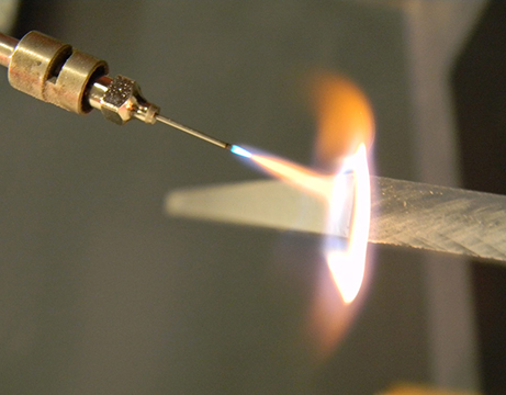 flame-polishing